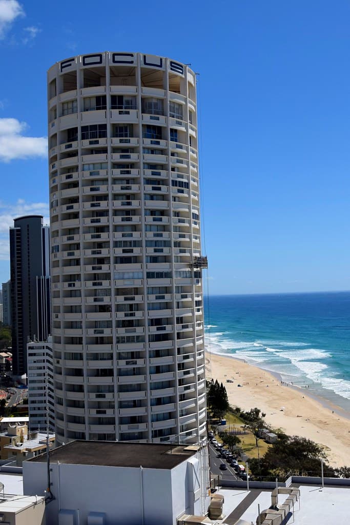 Surfers Paradise Beach view 2