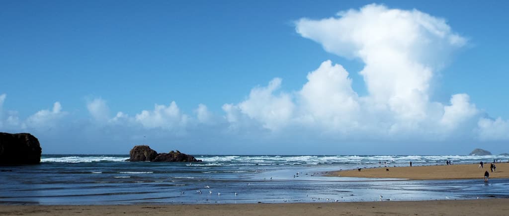 Trevaunance Cove view 2