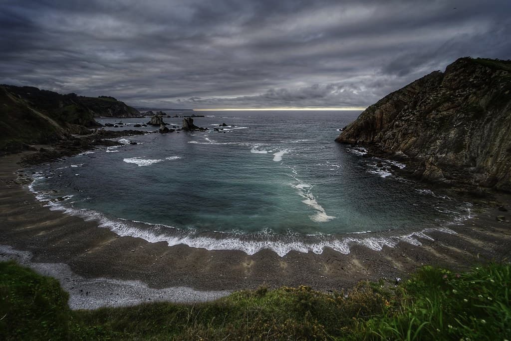 Playa de Oleiros view 2