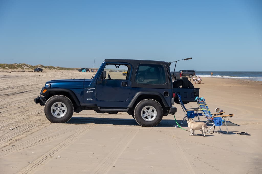 Hatteras Inlet Beach view 2