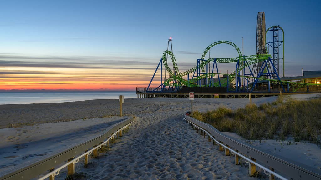 Seaside Heights Beach view 3