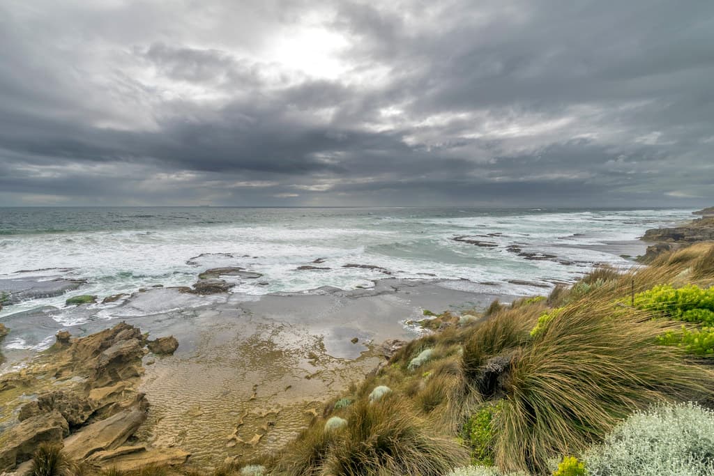Cloudy Bay Beach view 2
