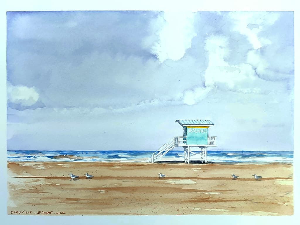 Plage de Deauville