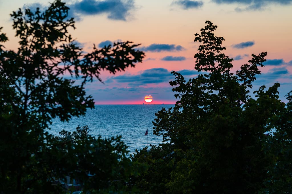 Indiana Dunes State Park Beach view 2