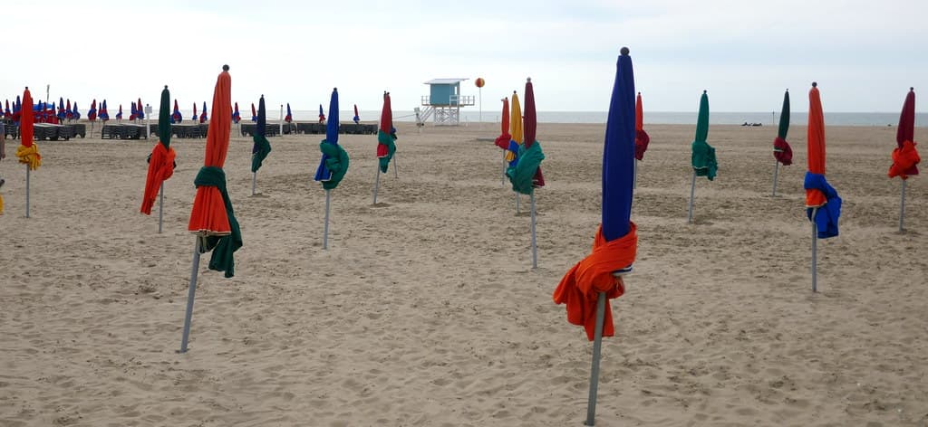 Plage de Deauville view 2