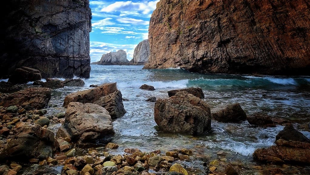 Playa de Oleiros view 3