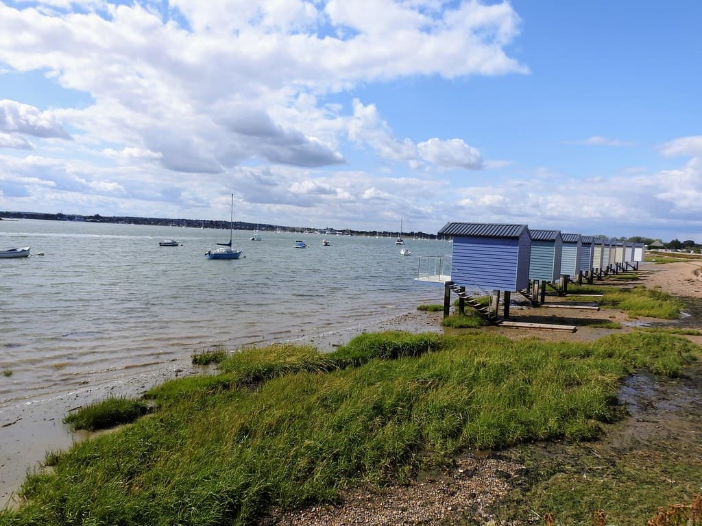 Osea Island Beach view 2