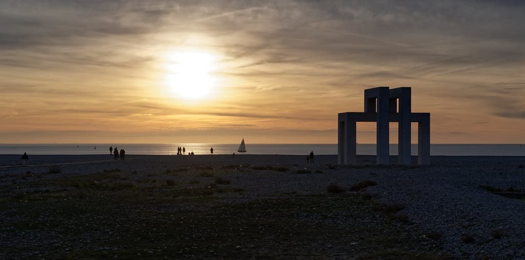 Plage du Havre view 2