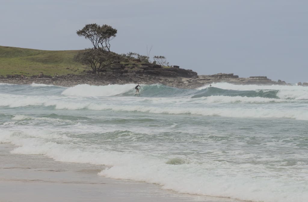Angourie Point Beach view 3