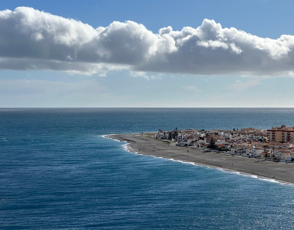 Playa de Castell de Ferro view 2