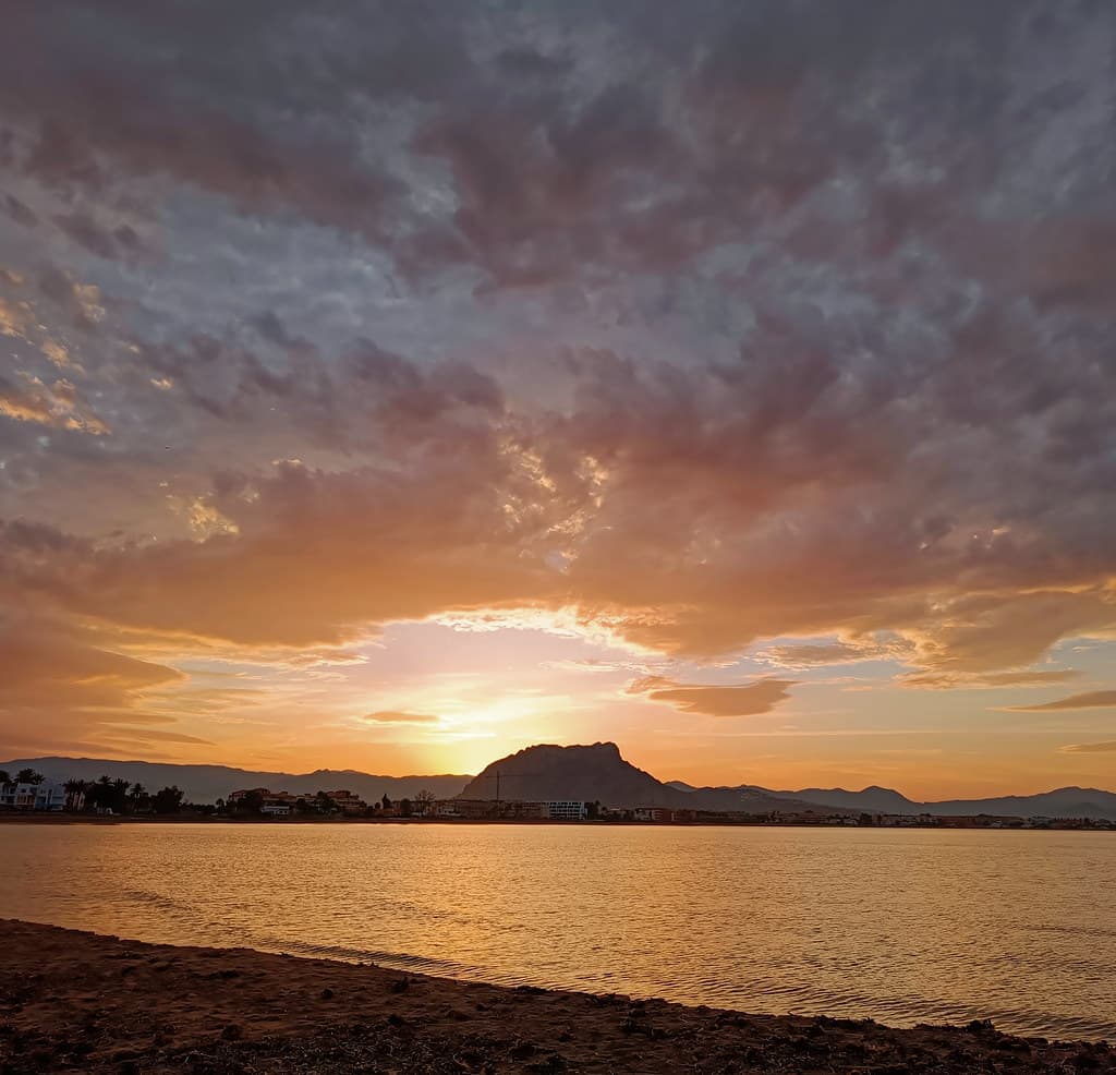 Playa de Les Deveses view 2