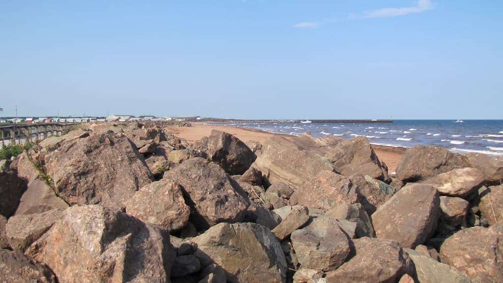 Tignish Shore Beach — photo by Bob Linsdell