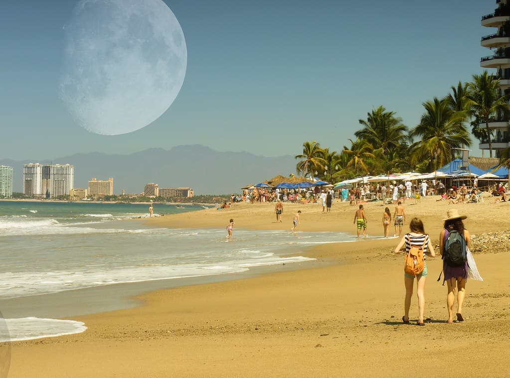 Playa Conchas Chinas — photo by .^.Blanksy