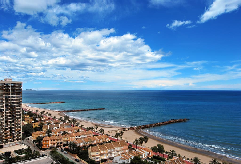 Playa de Puçol view 2