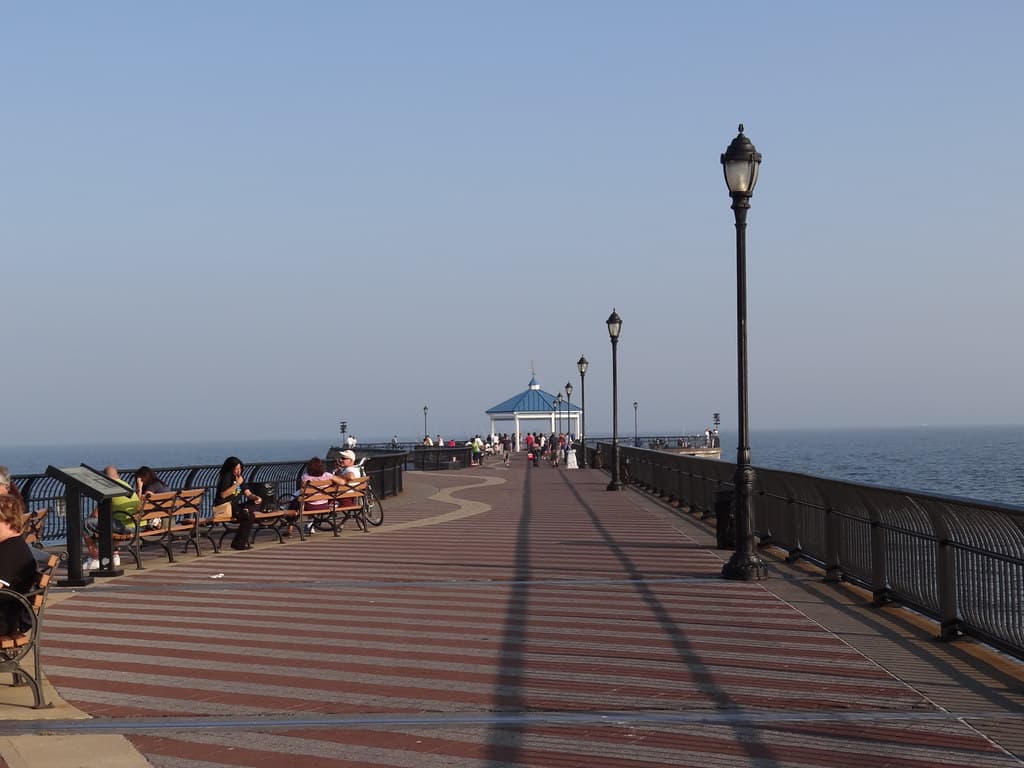 Franklin D. Roosevelt Boardwalk Beach view 2