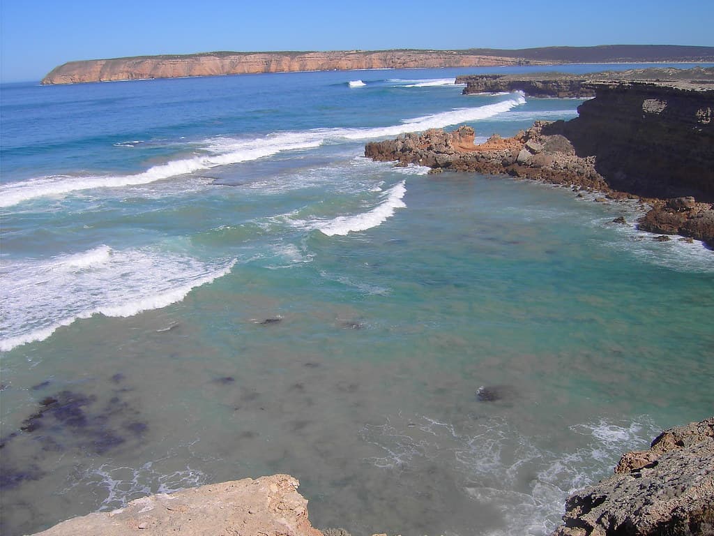 Eyre Peninsula coastline near Elliston South Australia.