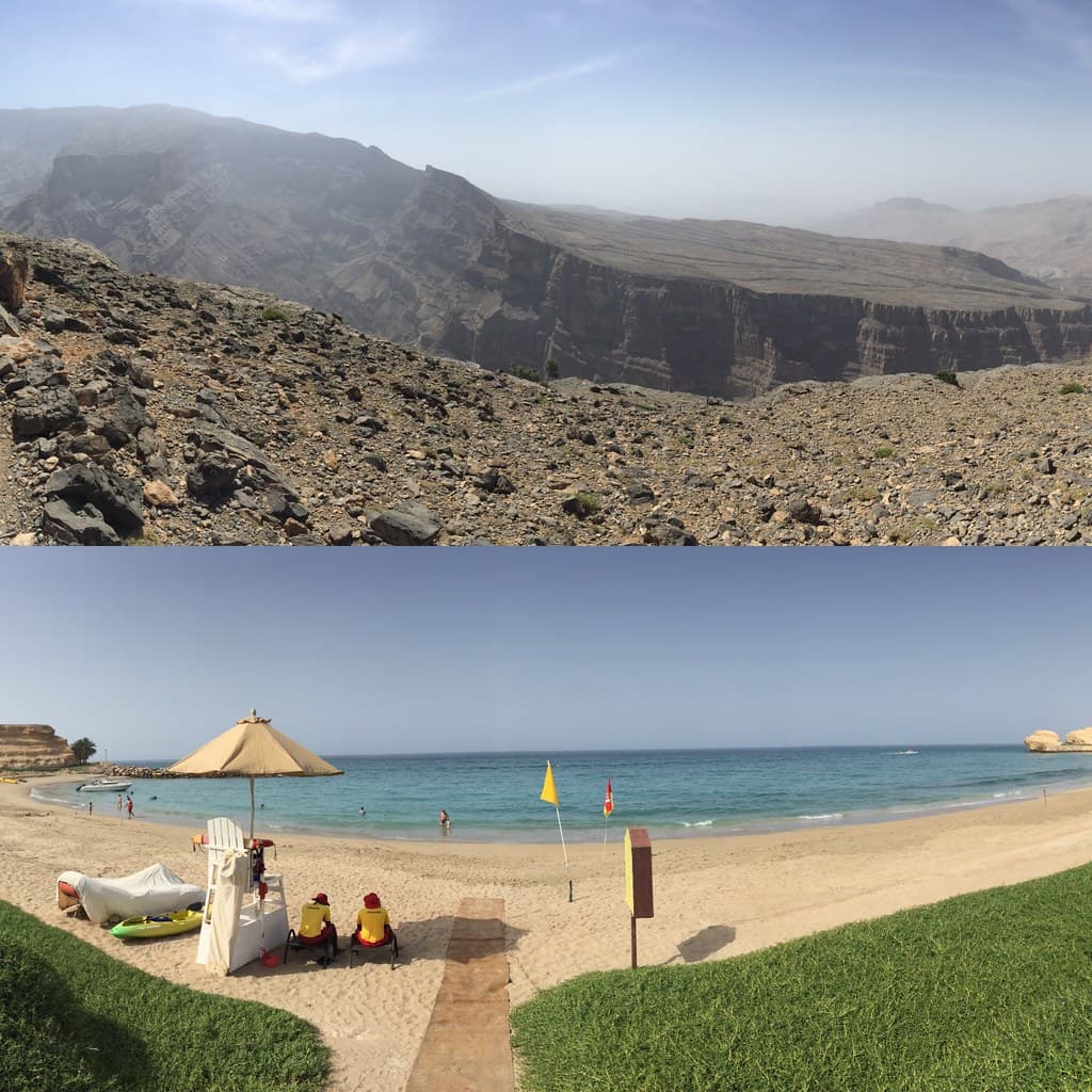 Al Bustan Village Beach — photo by Chiva Congelado