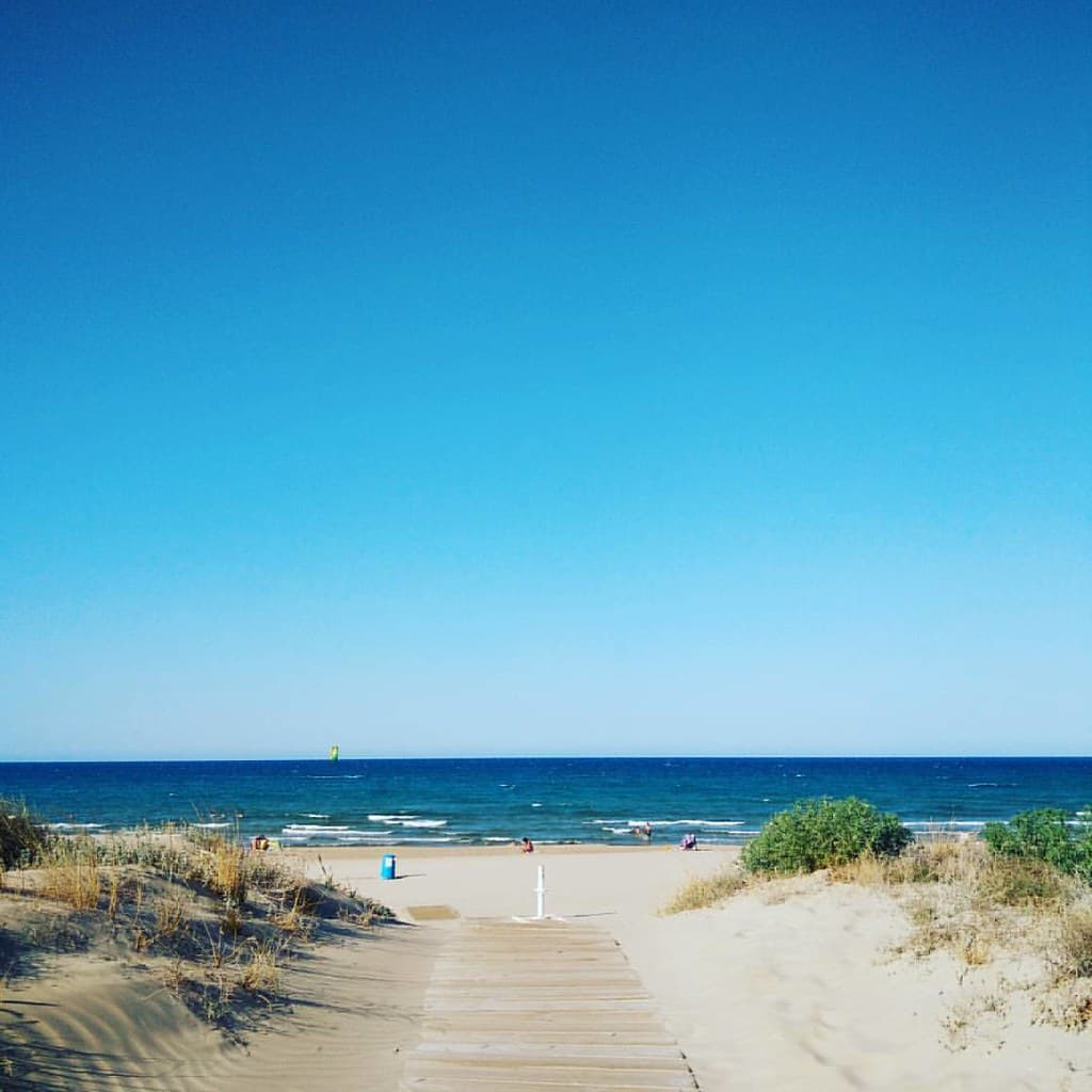 Playa de Les Deveses view 3