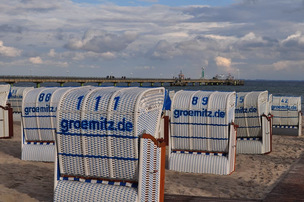 Lensterstrand Beach view 3