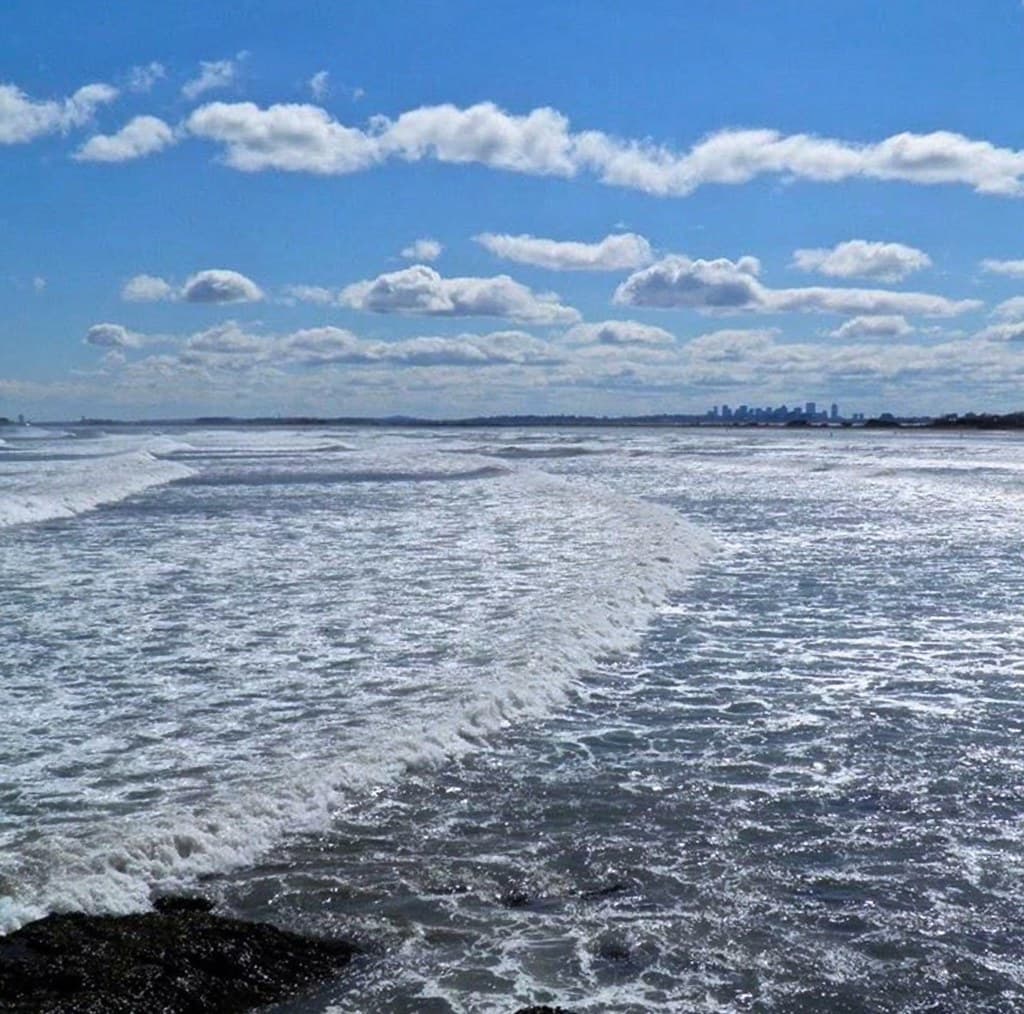 North Shores Beach view 2