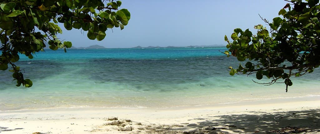 Palm Island Beach view 2