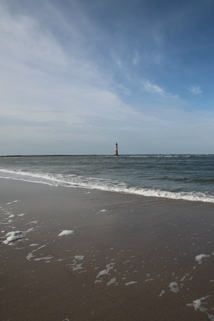 Lighthouse Inlet Heritage Preserve Beach view 3