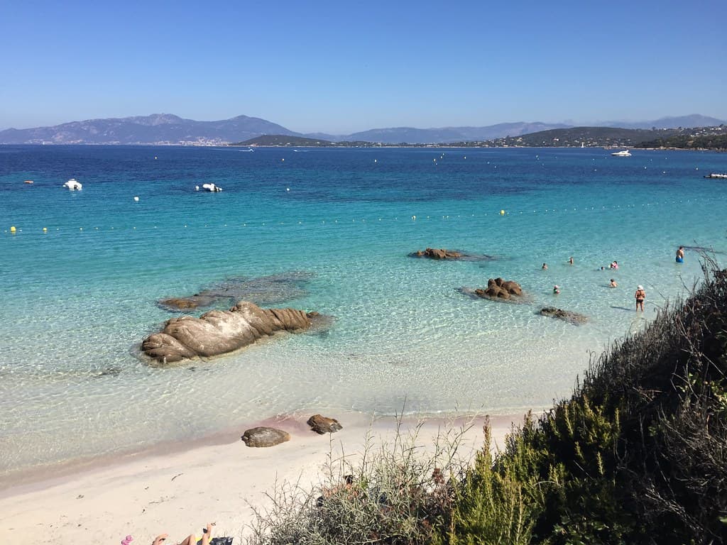 Plage de Verghia view 2
