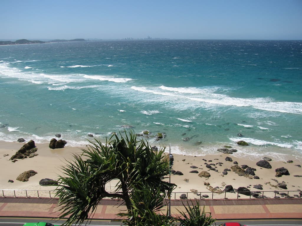 Kirra Beach view 2
