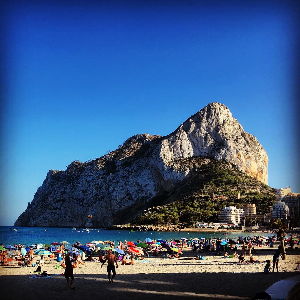 Playa de la Fossa view 2