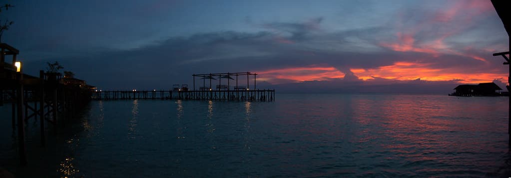 Lankayan Island Beach view 3