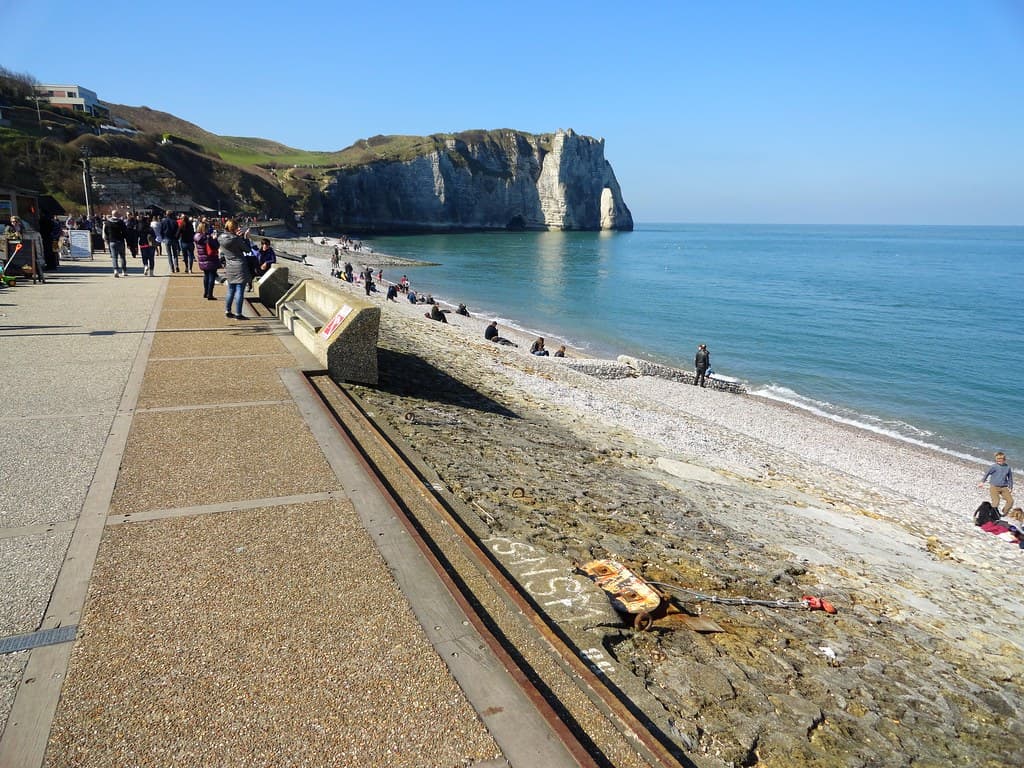 Plage d'Étretat view 2
