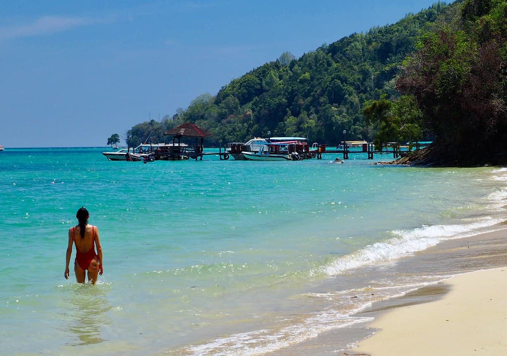 Manukan Island Beach