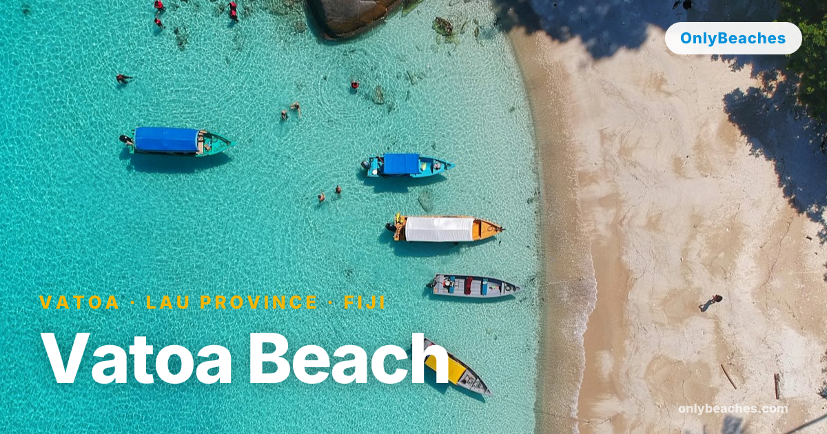 Vatoa Beach: Remote White-Sand Paradise in Fiji's Lau Islands | OnlyBeaches