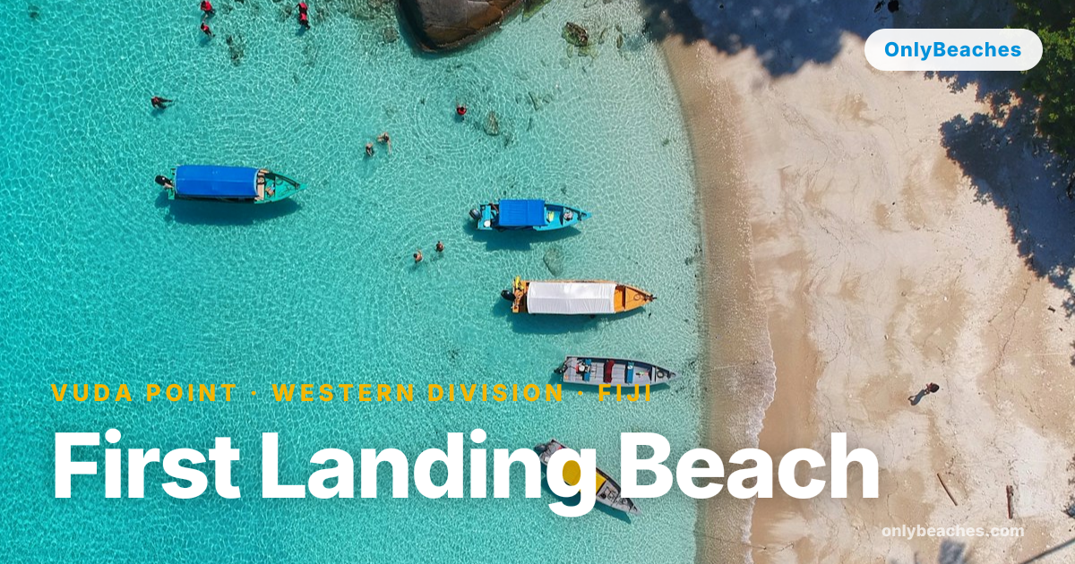 First Landing Beach: Vuda Point's Historic Fijian Shoreline | OnlyBeaches