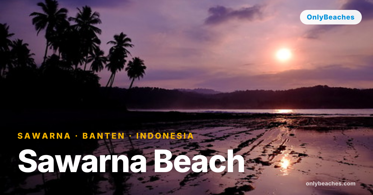 Sawarna Beach: Banten's Wild Surf Coast & Sunset Paradise | OnlyBeaches