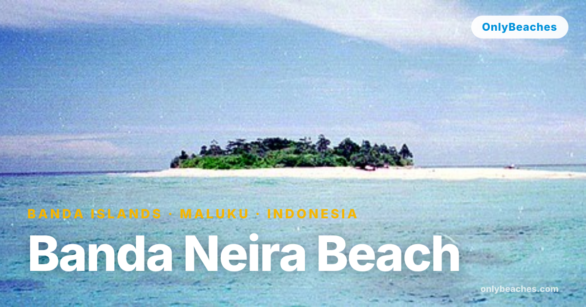 Banda Neira Beach: Volcanic Sands in Indonesia's Spice Islands ...