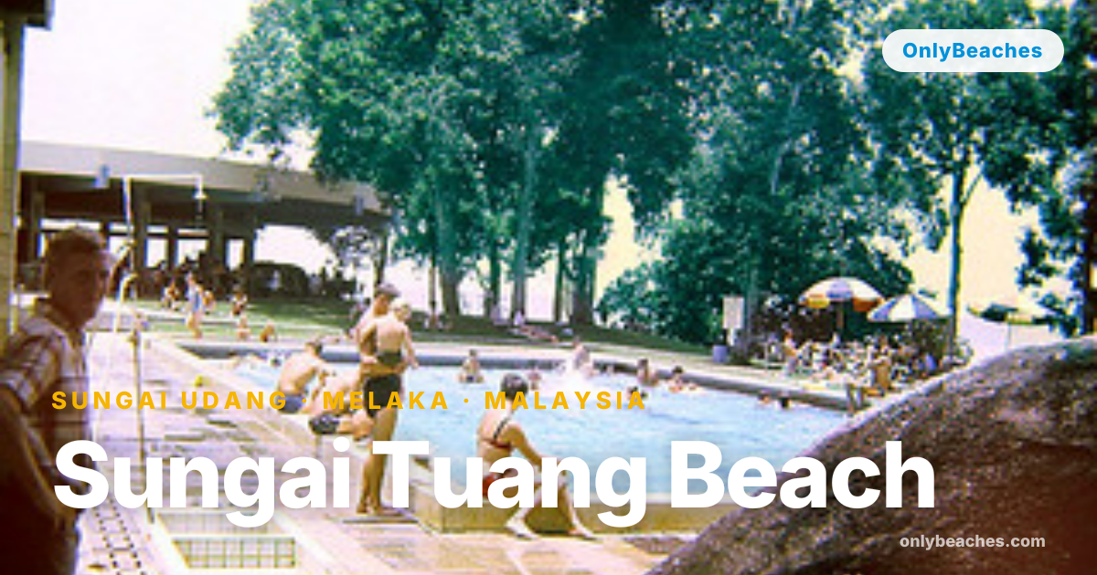 Sungai Tuang Beach: Melaka's Quiet Sandy Escape in Sungai Udang ...