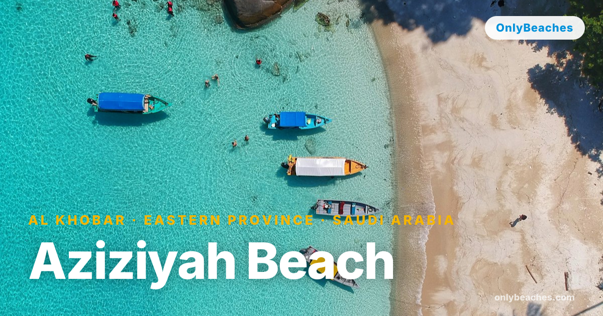 Aziziyah Beach — Al Khobar, Saudi Arabia | OnlyBeaches | OnlyBeaches
