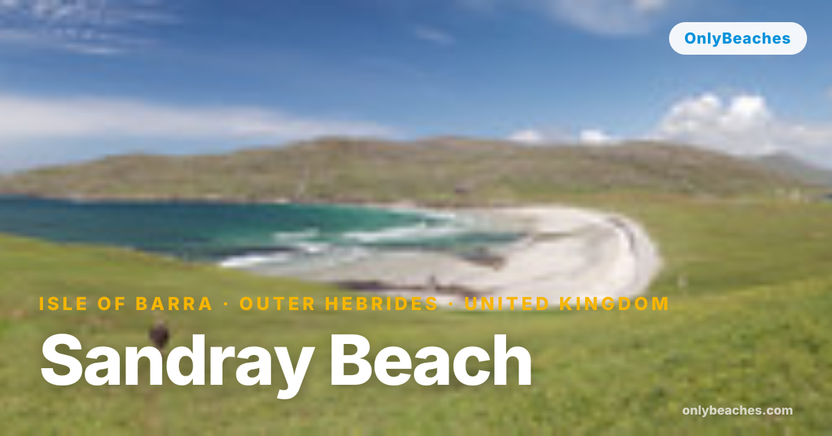 Sandray Beach, Isle of Barra: Hebridean White Sands & Turquoise Seas ...