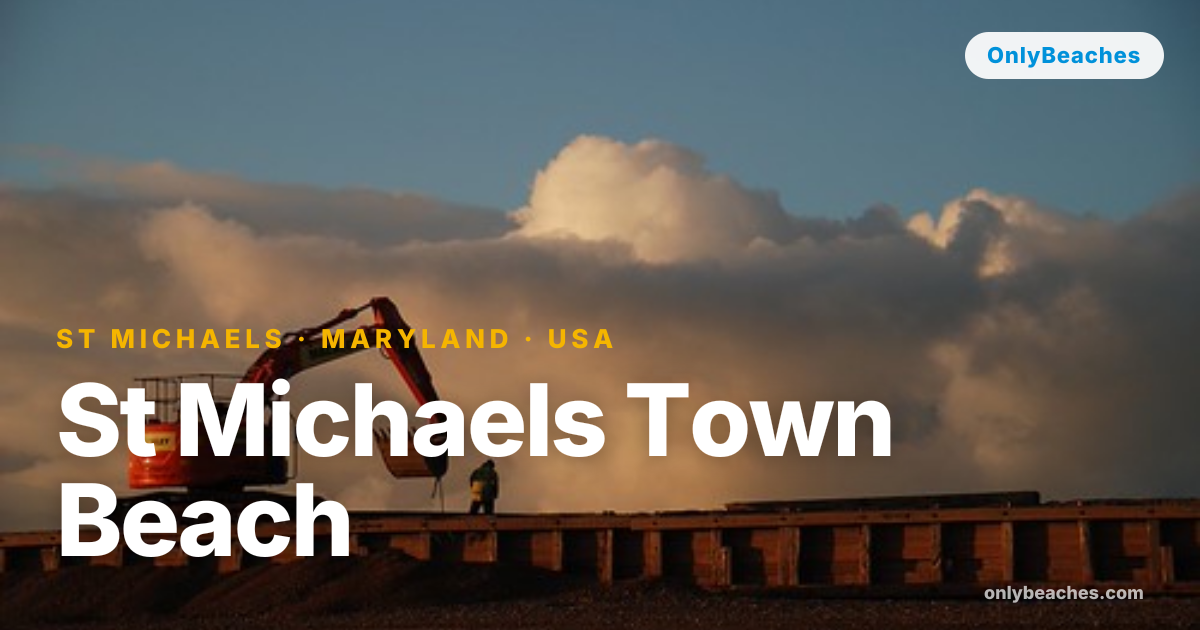 St Michaels Town Beach: Chesapeake Bay Swimming in Maryland | OnlyBeaches